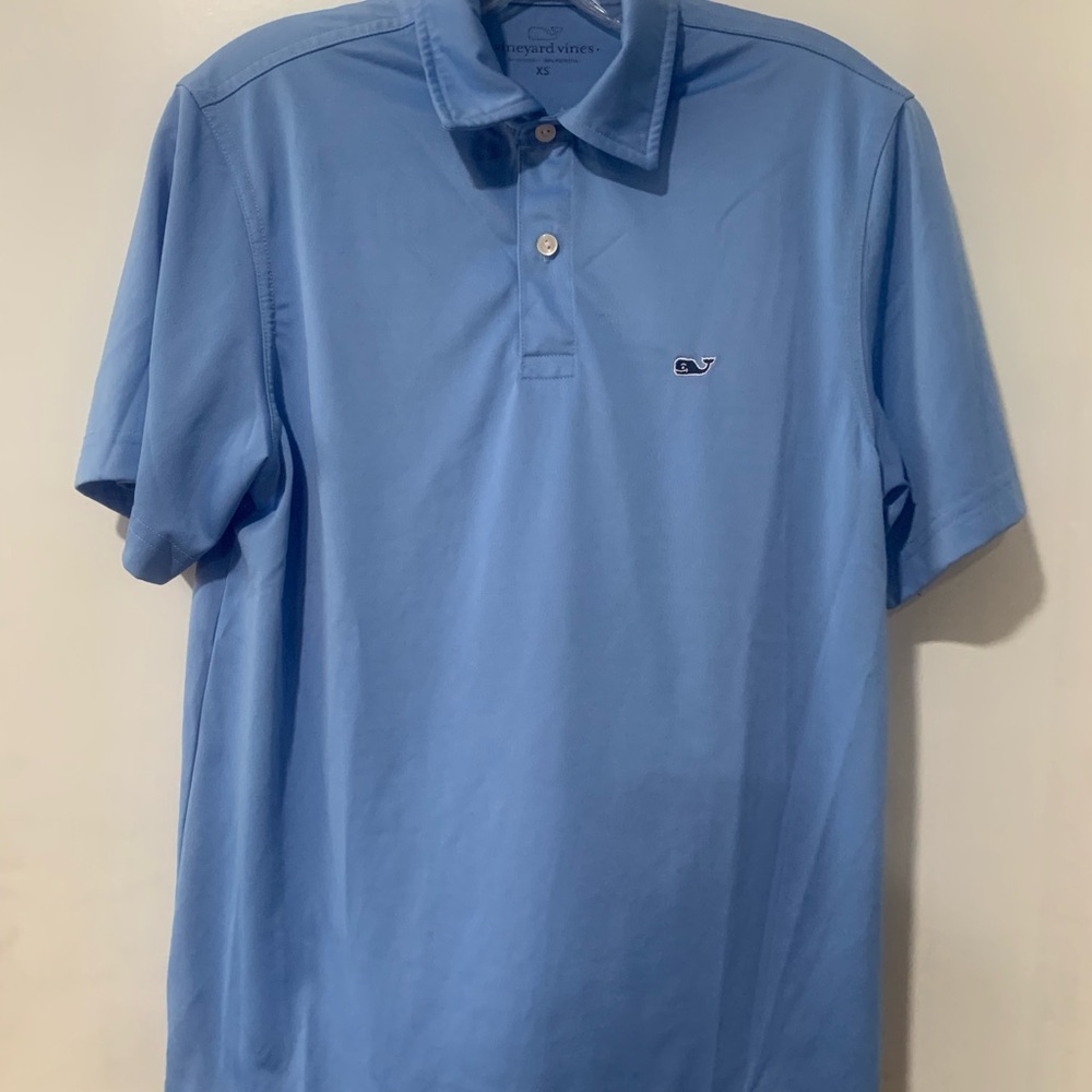 Vineyard Vines Boys Blue Polo Shirt XS